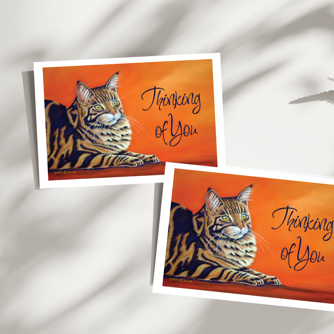 Catitude Note Cards 15PK 5"x7"