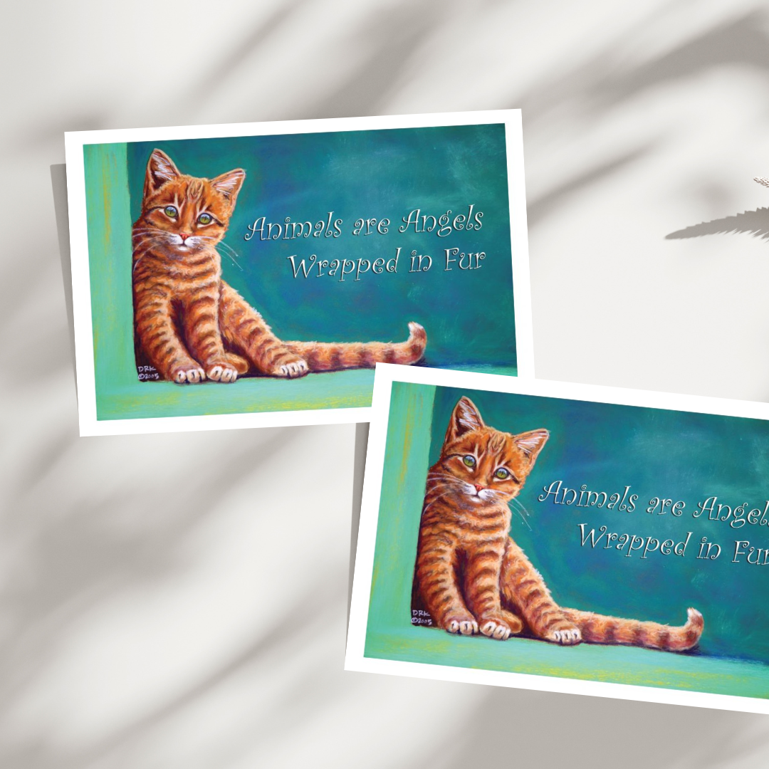 Purfection Note Cards 15PK 5"x7"