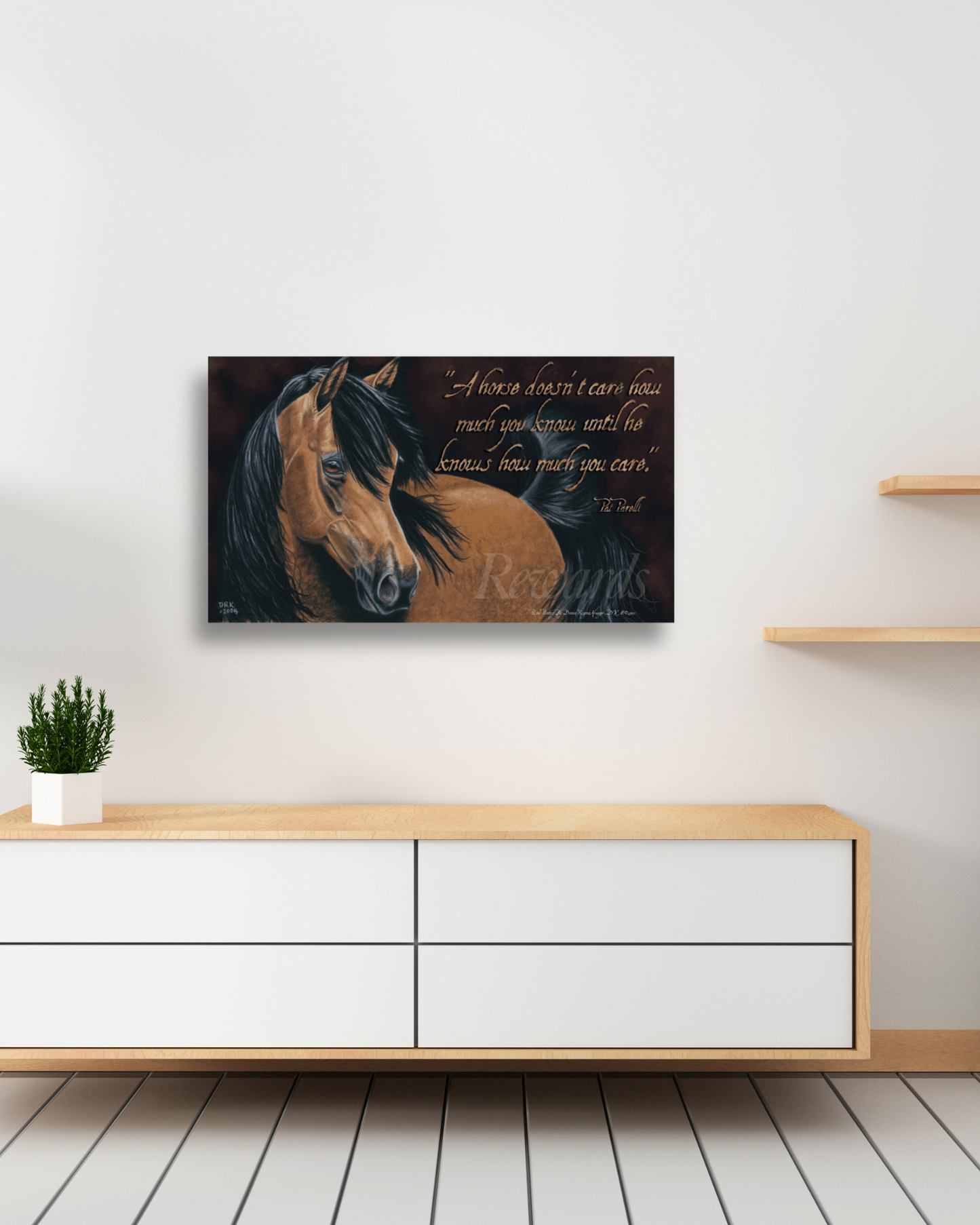 Rewards Acrylic on Canvas Giclee 11″x19″