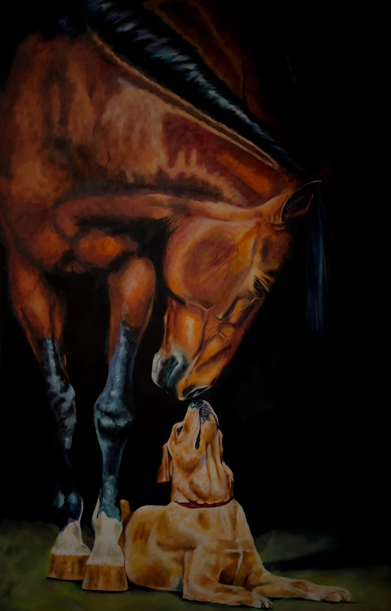 Good Day Sir Oil on Canvas 36"x48"