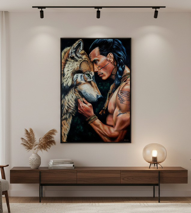 I See You Oil on Canvas 24″ x 36″