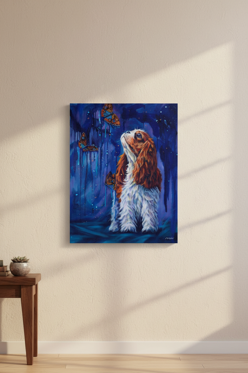 Chasing Dreams Oil on Canvas Giclee 24" x 36"