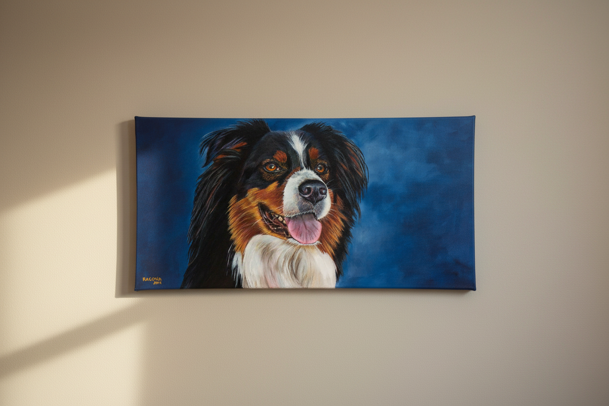 Aussie Oil on Canvas 12″ x 18″