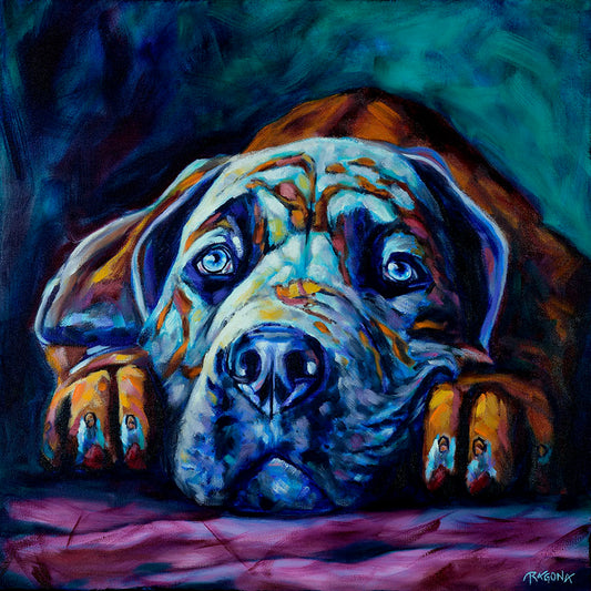 I'm Yours Oil on Canvas 24" x 24"