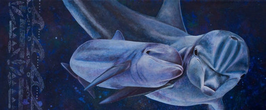 Sea Of Love Oil on Canvas  Giclee 14" x 24"