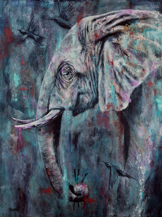 The Unbroken Oil on Canvas 36" x 48"