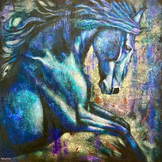 Prism Leap Acrylic on Canvas 36"x36"