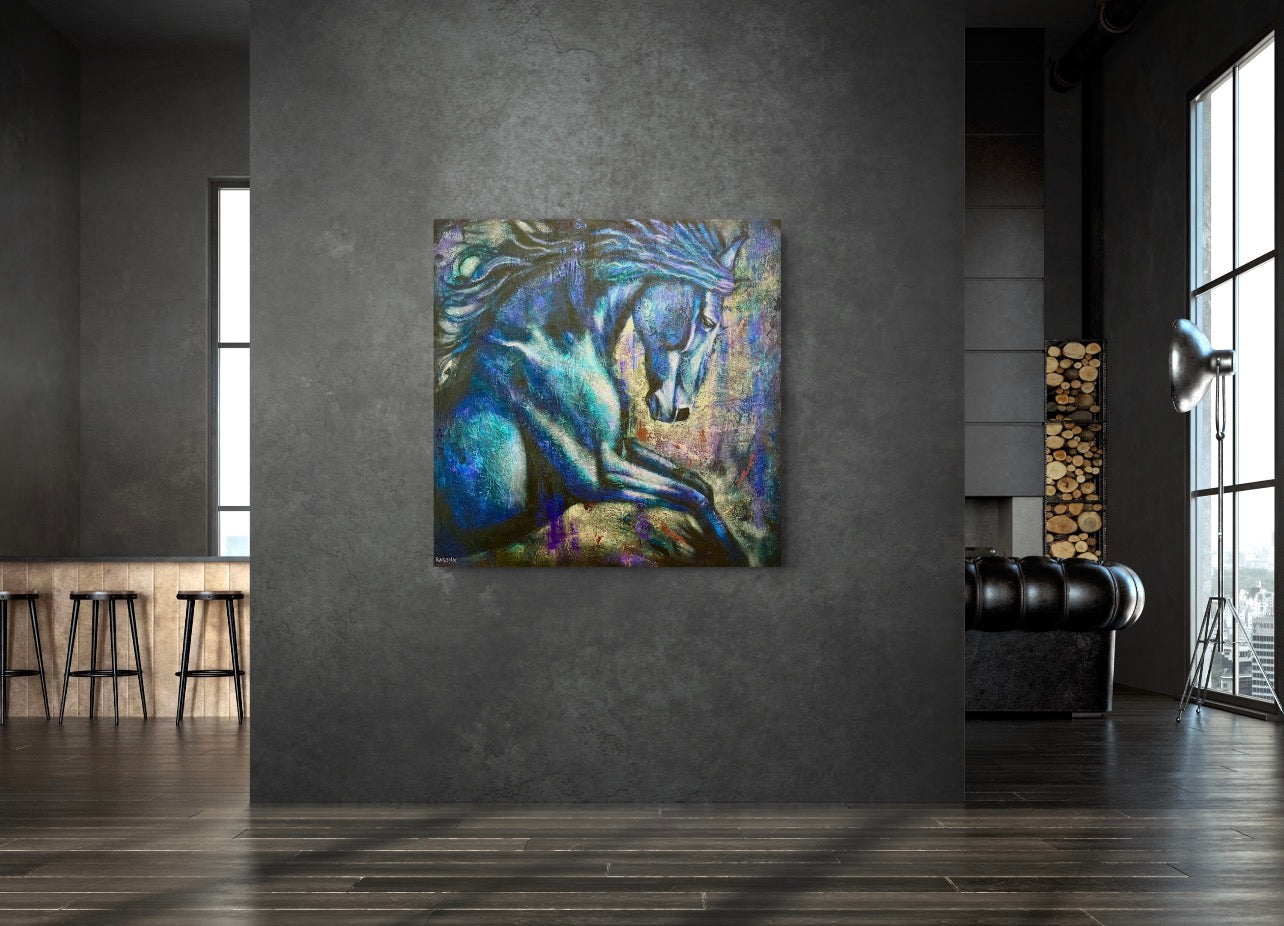 Prism Leap Acrylic on Canvas 36"x36"