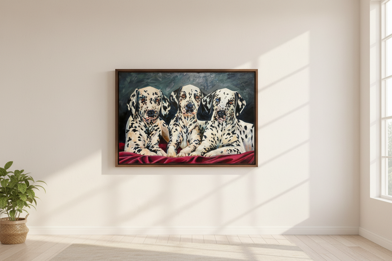 My Sibs Oil on Canvas 24″ x 36″