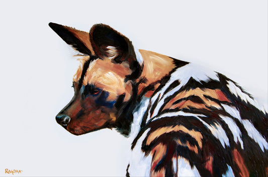 She Waits Oil on Canvas Giclee 12″ x 16″